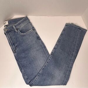 Agolde Blue Cropped Ankle‎ Jeans